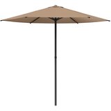  Vrtni suncobran 230 x 230 cm Poliester Pravokutni Sivosmeđa | shoptok.hr