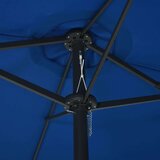 Vrtni suncobran s aluminijskom šipkom 460 x 270 cm plavi | shoptok.hr