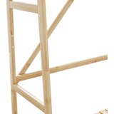  Stalak za odjeću s policama 110x40x180 cm bambus | shoptok.hr