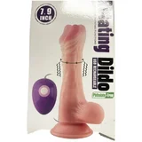 MZ2590 vortex realfeel rotating dildo 20 cm - vibracija + daljinski