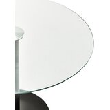 Premier Housewares Okrogla jedilna miza s stekleno mizno ploščo ø 90 cm Metropolitan – | Shoptok.si