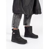 Shelvt Women's black comfortable snow boots | Shoptok.si