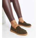 Gemre Dark Green Suede Rumay Loafers Cijene