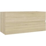 vidaXL omarica za umivalnik sonoma hrast 100x38,5x45 cm iverna plošča, (20579991) Cene