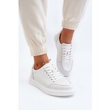 VINCEZA Women's Sneakers Natural Leather White Dimpna | Shoptok.si