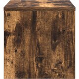  Noćni ormarić dimljeni hrast 40 x 30 x 30 cm konstruirano drvo | shoptok.hr