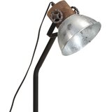 Stolna svjetiljka 25 W vintage srebrna 18x18x60 cm E27 | shoptok.hr