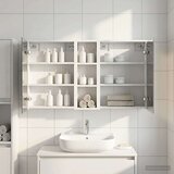  Komplet omaric za kopalnico 3 pcs 106 x 16 x 62,5 cm, (5000245389) | Shoptok.si