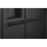 LG GSLC41EPPE Stran ob strani z vodnim rezervoarjem, Total No-Frost mat crno. | Shoptok.si
