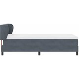 s opruga kutije Tamno siva 90 x 190 cm Baršun | shoptok.hr