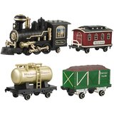 Electric Train Classic RC Train Lights Sounds Smoke 206 cm 24 pcs. | shoptok.hr