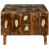  Kava Stol Šareni 90 x 50 x 35 cm Čvrsto drvo iz reciklaže | shoptok.hr