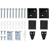  Zavjesa za prozor sa zavjesama Ostalo Crna 80 x 130 cm Aluminij | shoptok.hr