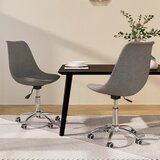 Maison Chic Vrtljivi Jedilni stoli - Vzorci stoli 2 kosa svetlo sivo blago A1821, (22031422) | Shoptok.si