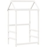  Set dnevnog kreveta s krovom 80x200 cm bijeli borovina | shoptok.hr