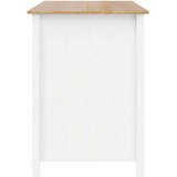  Kuhinjski otoki HILL Bela 112 x 66 x 90 cm Masivna borovina, (5000288029) | Shoptok.si