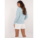 Wool Fashion Italia Sweater-AT-SW-2339.54-Light Blue | Shoptok.si