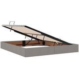 Krevet s madracem i skladištem Sivosmeđa 180 x 200 cm Baršun | shoptok.hr