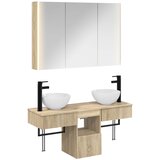  Set ormarića za kupaonicu 4 kom. Hrast sonoma Konstruirano drvo | shoptok.hr