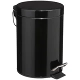 FIVE kanta za smeće classic 3l na pedalu, metal/polypropylene, crna