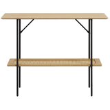 Unique Furniture Pomoćni stol u dekoru hrasta u prirodnoj boji 37x100 cm Pensacola – Cijene