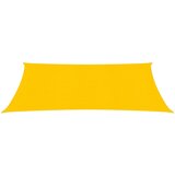 The Living Store Senčno jadro 160 g/m² pravokotno rumeno 5x6 m HDPE - Jadro Za Senco, (21494767) | Shoptok.si