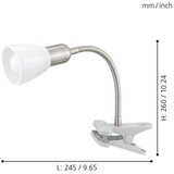 Eglo dakar 3 stona lampa/1, s kvač, led, e14, 4w, 320lm, sreb./hrom 9KDN9M3 | Eponuda.com