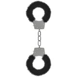 Ouch! Pleasure Handcuffs Furry Black Cijene