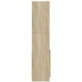  Visoka komoda hrasta sonome 92x33x140 cm od konstruiranog drva | shoptok.hr