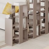 Marckeric Siv/bež regal 158x151 cm Anissa – | Shoptok.si