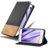Cadorabo Case, združljiv s Samsungom v črno rjavi barvi - zaščitni pokrov z magnetnim zapiranjem, stoječo funkcijo in režo za kartico, (20595282) | Shoptok.si