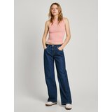 PepeJeans Top 'VIV' roza / bijela | shoptok.hr