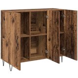 vidaXL Ormarić / Komoda Staro drvo 90 x 34 x 80 cm Konstruirano drvo | shoptok.hr