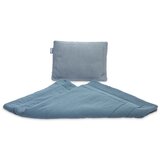 Sensillo Pleteni set za krevetić sa muslinom - plavi | shoptok.hr