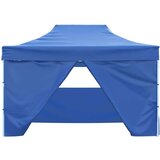 Šator za svadbe - šator za zabave Plava 280 x 410 x 315 cm Oxford tkanina | shoptok.hr