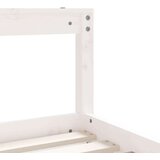  Za dječji krevet bijeli 70 x 140 cm od masivne borovine | shoptok.hr