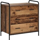  Ormar s ladicama Staro drvo 70 x 39 5 x 71 cm Konstruirano drvo - Staro drvo | shoptok.hr