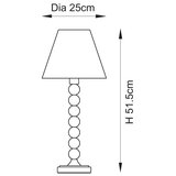  Endon 114735 - Stona lampa HIGGLEDY 1xE14/7W/230V ružičasta/narandžasta | Eponuda.com