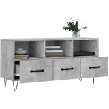 vidaXL TV omarica betonsko siva 102x36x50 cm inženirski les | Shoptok.si