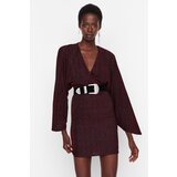 Trendyol Claret Red Shimmer Detailed Dress Cijene