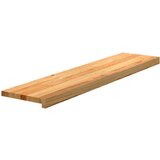 vidaXL Podloge za stopnice 4 kosi rjave 100x30x2 cm trdna hrastovina | Shoptok.si
