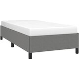  Okvir za krevet bez madraca tamnosivi 90x200 cm od tkanine | shoptok.hr