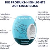 Satisfyer Masturbator Egg Savage | Shoptok.si