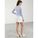 Sinsay Bluza s dugim rukavima i čipkom na dekolteu | shoptok.hr