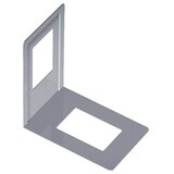 ELEMENT SYSTEM Podpora za knjige (12 x 13 cm, Bele barve/aluminij, 1 kos) | Shoptok.si