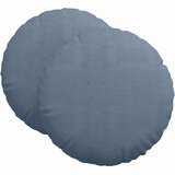  Jastučići za sjedenje 2 pcs Plava Ø60 x 21 cm Kordura tekstil | shoptok.hr