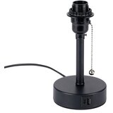  Brilagi - Stona lampa sa USB portom TABLON 1xE27/25W/230V crna/bela | Eponuda.com