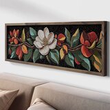 WALLXPERT LAC186-120 Multicolor Decorative Framed MDF Painting Cene