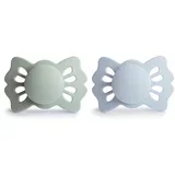 simetrična duda lucky sage & powder blue