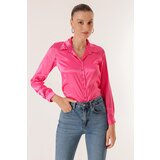 By Saygı Lightly Flowy Satin Shirt | shoptok.hr